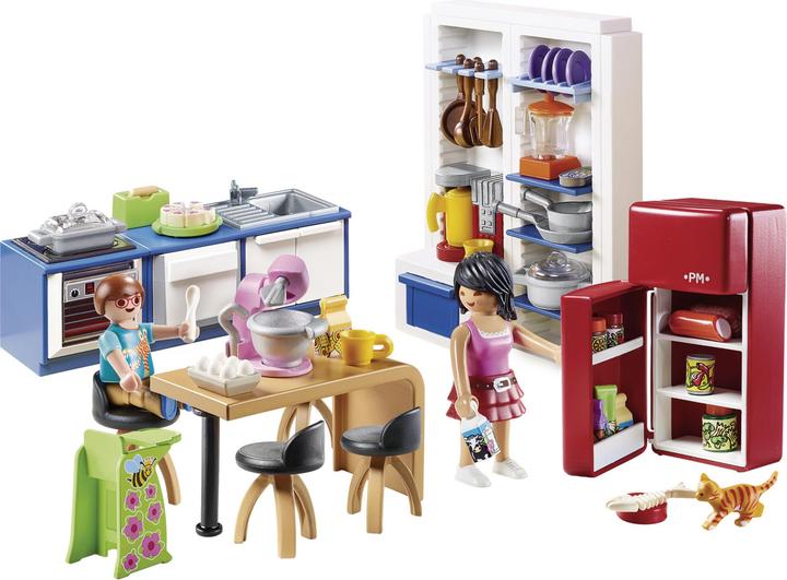 Produktbild Playmobil Familienküche (70206, Playmobil Dollhouse)