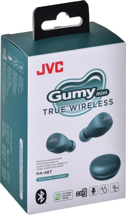 Actual product image JVC HA-A6T-Z-U mint Headphones In Ear TWS 3.9g lightweight (7.50 h, Wireless)