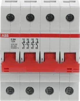 Produktbild ABB E204/125R E204/125R Trennschalter