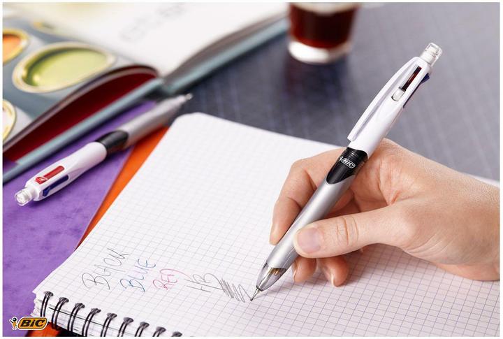 Image du produit Bic Stylo à bille/crayon 4 couleurs (Blanc, 1x)