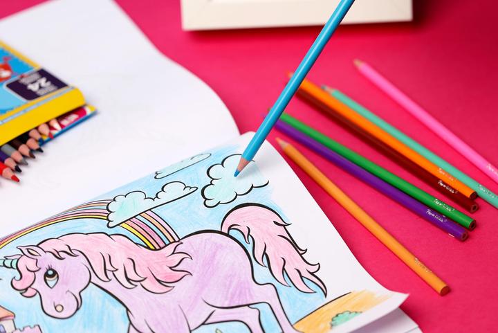 Produktbild Paper Mate Buntstifte Kids Colouring Bunt 24er M Blister (24 x)