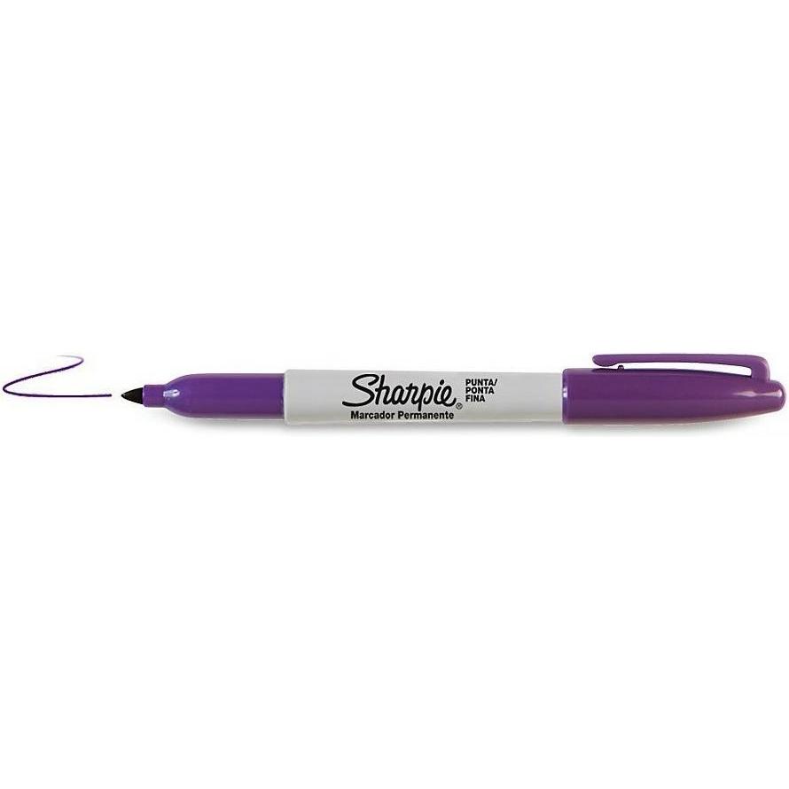 Sharpie, Marker, Marker Rundspitze fein violett in Schachtel (Violett, 12 x)