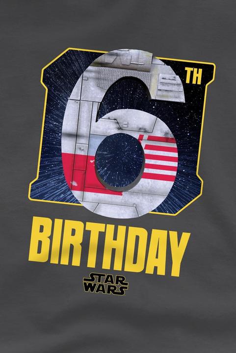 Produktbild Star Wars TShirt 6 Geburtstag (128)