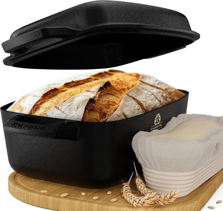 Produktbild Kaisertal Brotbackform mit Deckel und Gärkorb