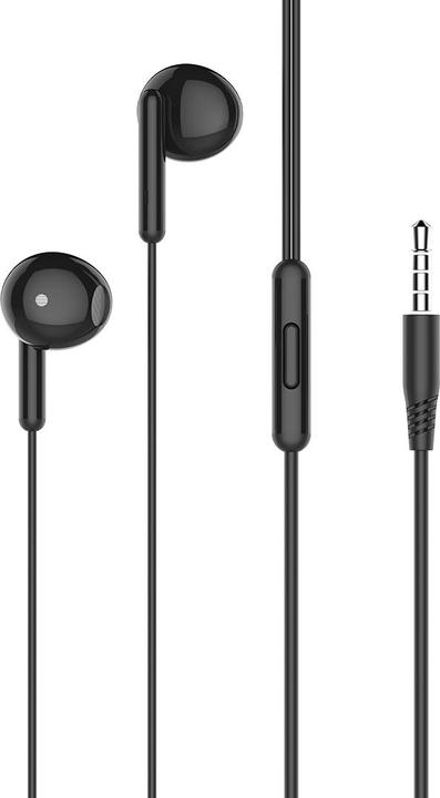Actual product image xO wired earphones EP69 jack 3,5 mm black (Cable)