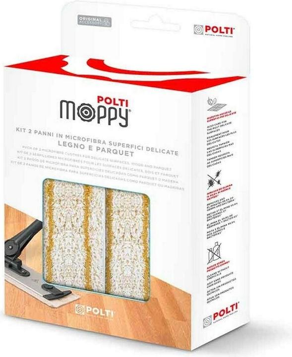 Image du produit Polti PAEU0354 Accessoire de nettoyage à la vapeur Chiffon (2 pcs)
