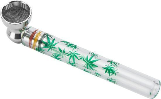 Produktbild Champ Cosmos & Leaf Glass Pipe 9 cm