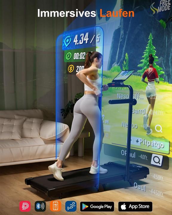 Image du produit Superun Walking Pad mit Steigung & App-Steuerung