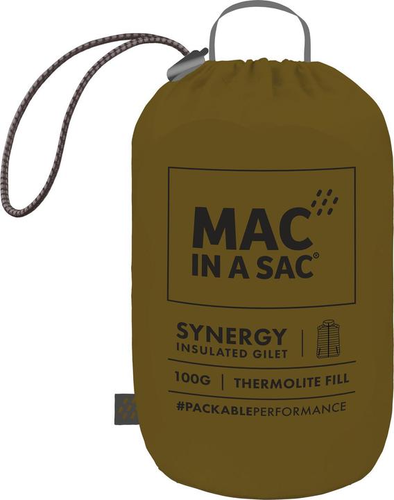 Actual product image Mac in a Sac SYNERGY Thermolite GILET (L)