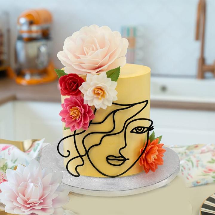 Image du produit Dekora Fleur Rose Géante Ø12.5cm - Beige (1 x)