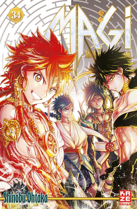 Produktbild Magi 34 (Deutsch, Shinobu Ohtaka, 2018)