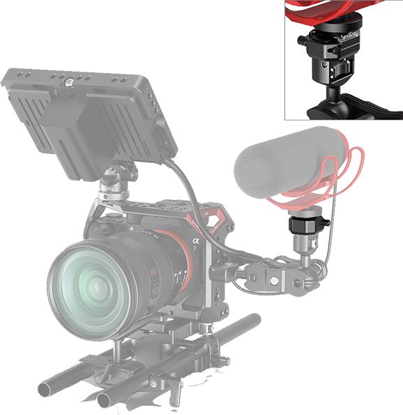 Produktbild SmallRig Multi-Functional Cold Shoe Mount mit Safety Release (Diverses Video Zubehör)