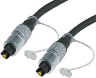Actual product image Tecline Professional Audio Optical Cable, High Quality, Toslink plug/plug, 0,5 m (10 m, Optical)
