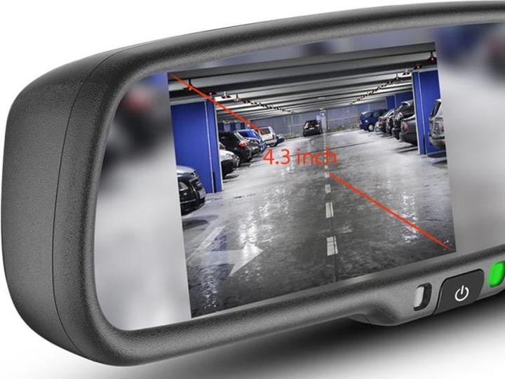 Produktbild ACV Spiegelmonitor 4.3 Zol extrem hell 2 Video Eingänge