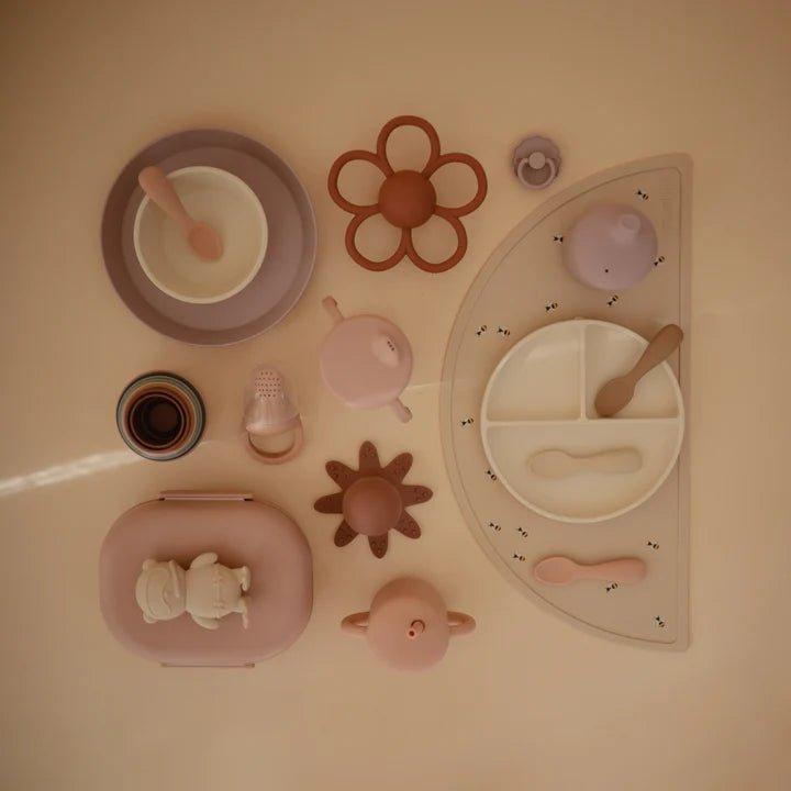 Actual product image Mushie Silicone spoon