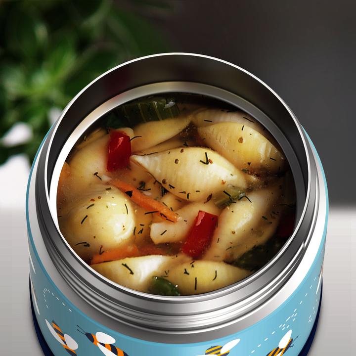 Produktbild Thermos Isolier-Speisegefäss FUNTAINER Food Jar, Bienen Fassungsvermögen: 0,3 L, doppelwandiger Edelstahl