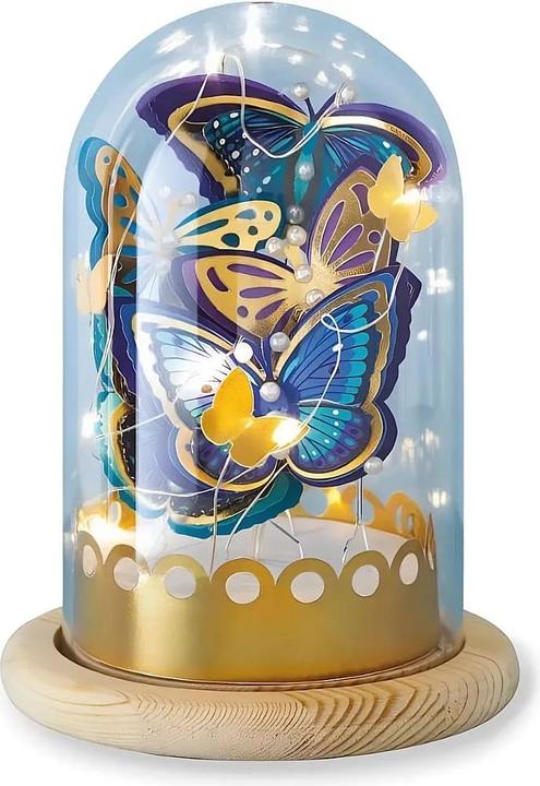 Janod Butterfly glass bell jar