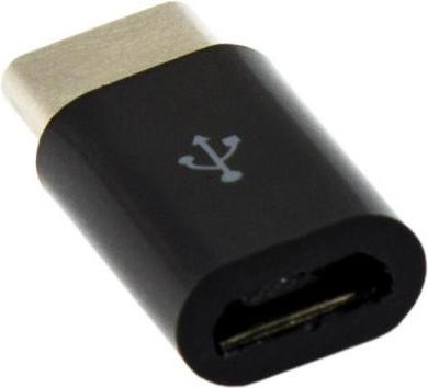 Image du produit Sbox Micro USB 2.0 F. -> TYPE C M. noir AD.USB-C B (USB 2.0)