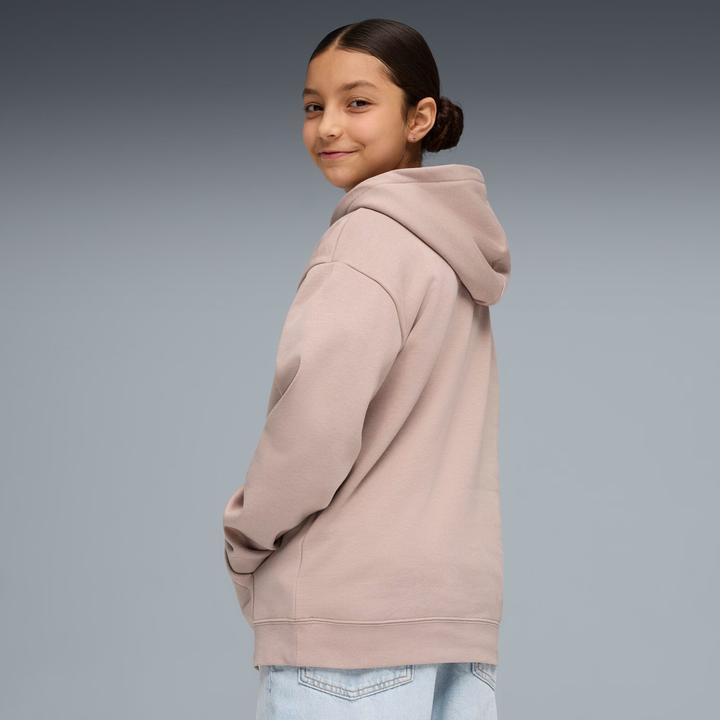 Image du produit Puma Sweat à capuche décontracté avec logo de chat centré pour enfants (164)