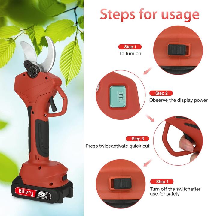 Produktbild Bilivry Akku Astschere