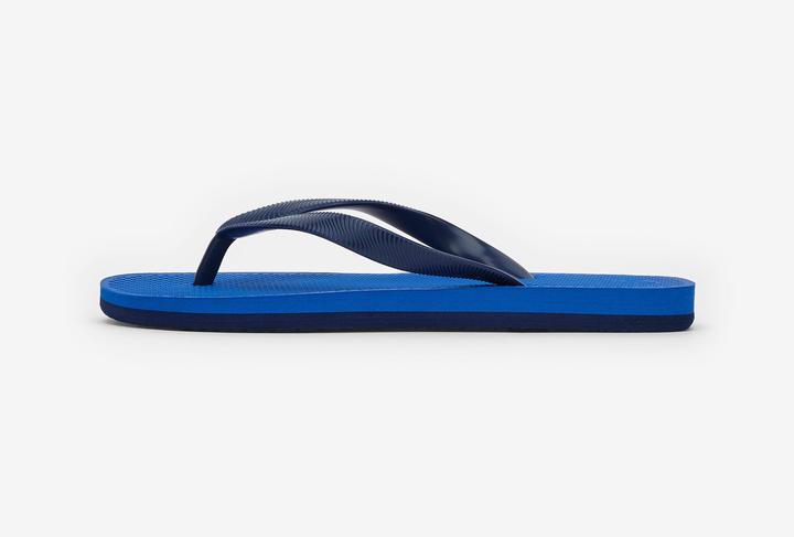 Actual product image Olaian Kids' Flip-flops - 500 Blue (32)