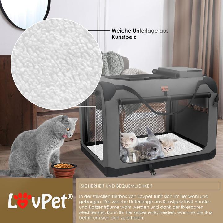 Actual product image Lovpet 23221 mfn Transport box (Dog, Cat, Breathable, Foldable)