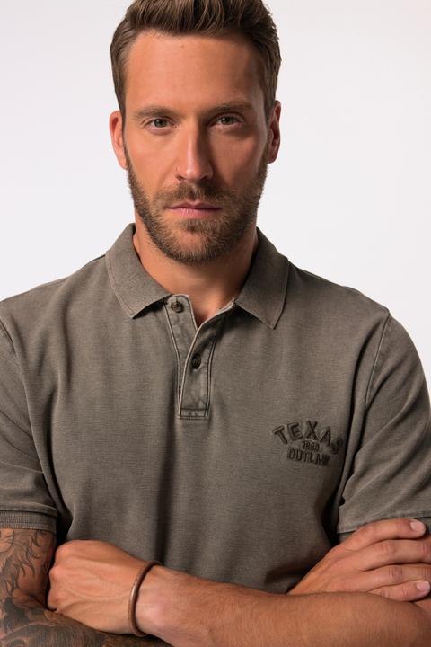 Actual product image JP1880 JP 1880 Poloshirt, Halbarm, Piqué, Vintage Look (8XL)