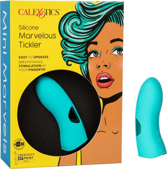 Actual product image CalExotics Silicone Marvelous Tickler