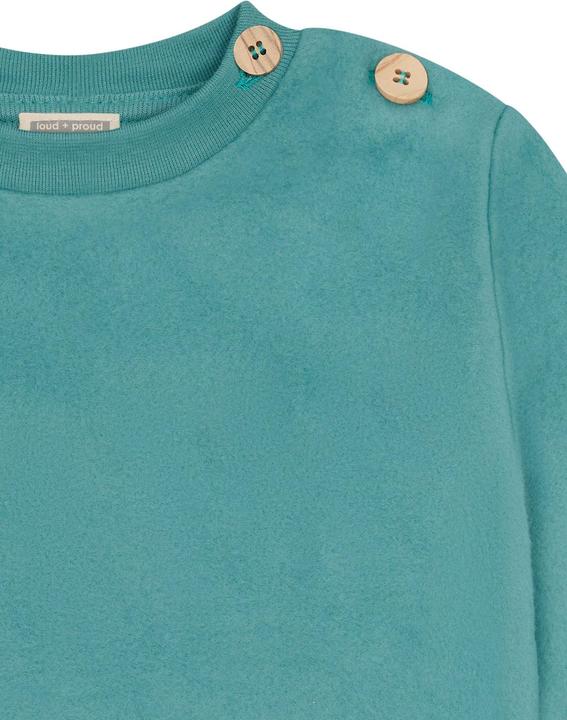 Actual product image loud + proud Babys & Kinder Fleece-Sweatshirt (122, 128)