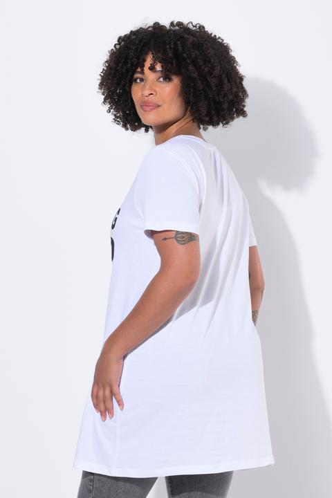 Image du produit Angel of Style T-shirt long à manches courtes, message avec Smiley (48)