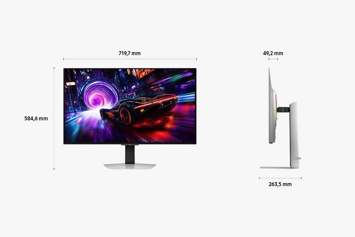 Produktbild Samsung G81SF 32 Zoll Odyssey OLED G8 Gaming Monitor (3840 x 2160 Pixel, 32")