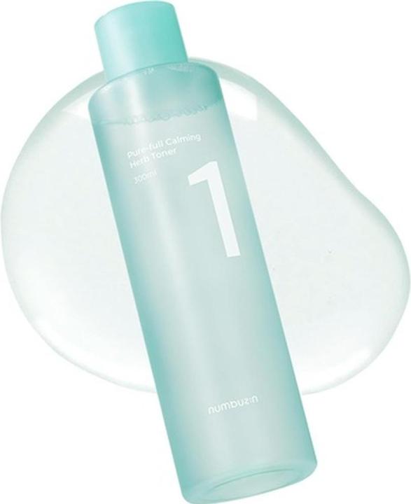 Image du produit Numbuzin No.1 Pure Full Calming Herb Toner for Acne-Prone Skin with Centella Asiatica (Lingettes nettoyantes pour le visage)