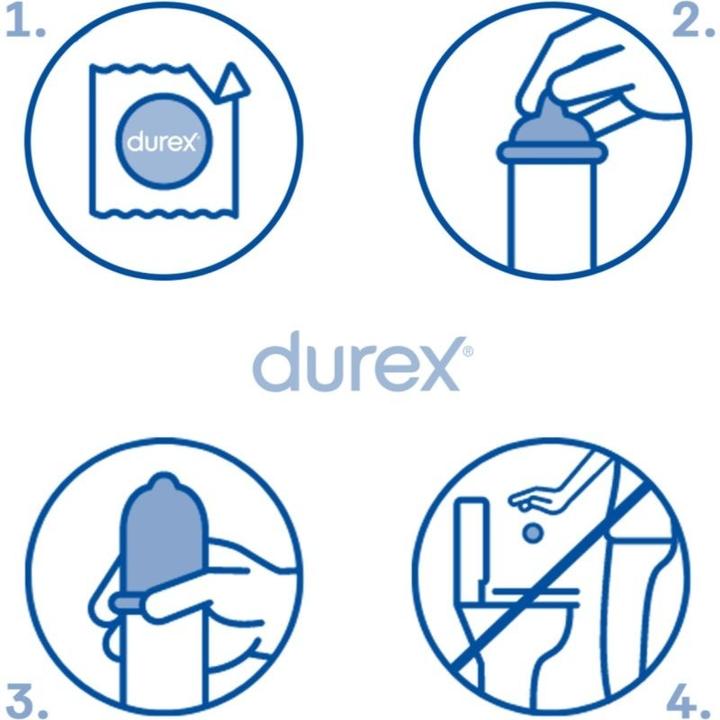 Image du produit Durex Préservatifs Invisible Extra Lubricated - Variant : 20 pcs (20 pcs)