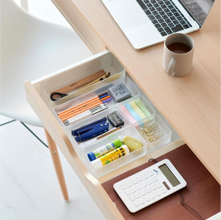 Actual product image Yamazaki Stackable organiser L deep (set of 2) TOWER