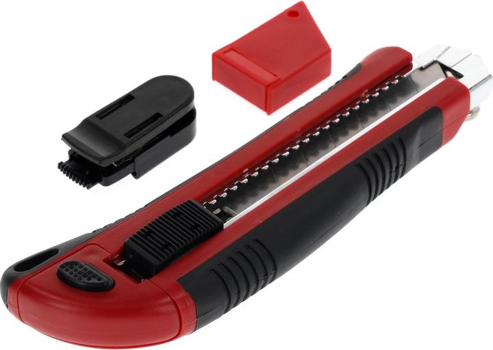Actual product image Gedore Red red R93200025 Cutter knife 5 blade width 25 mm with clip (Cutters)