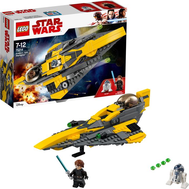 Actual product image LEGO Anakin's Jedi Starfighter (75214, LEGO Star Wars)