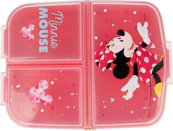 Produktbild Stor Minnie Mouse "ELECTRIC DOLL" - Brotdose mit Fächern