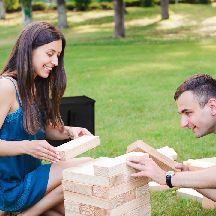 Produktbild Relaxdays Wackelturm XXL (Deutsch, Englisch, Französisch, Italienisch, 2 Spieler)