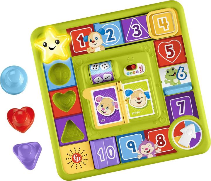 Produktbild Fisher-Price Fisher Price „Ucz się i śmiej!” Pierwsza gra 123 HRB72 (Slowakisch, Englisch, Polnisch, Ungarisch, Tschechisch)
