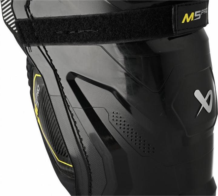 Actual product image Bauer Supreme M5 Pro INT hockey shin guards (13"/33 cm)
