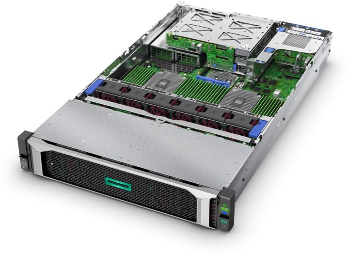 Actual product image HPE ProLiant DL385 Gen10 (AMD Epyc 7302, 16 GB, Rack Server)