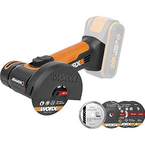 Worx, Winkelschleifer, Mini Winkelschleifer 20V WX801.9