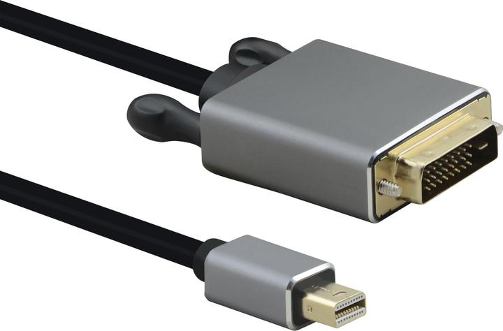 Helos PREMIUM DisplayPort/DVI cable (1 m, DisplayPort, DVI)