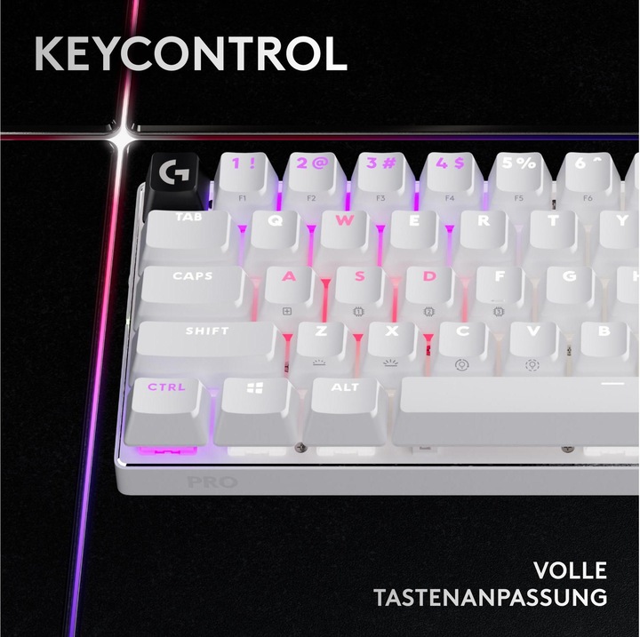 Image du produit Logitech G PRO X 60 (CH, Sans fil, Filaire)