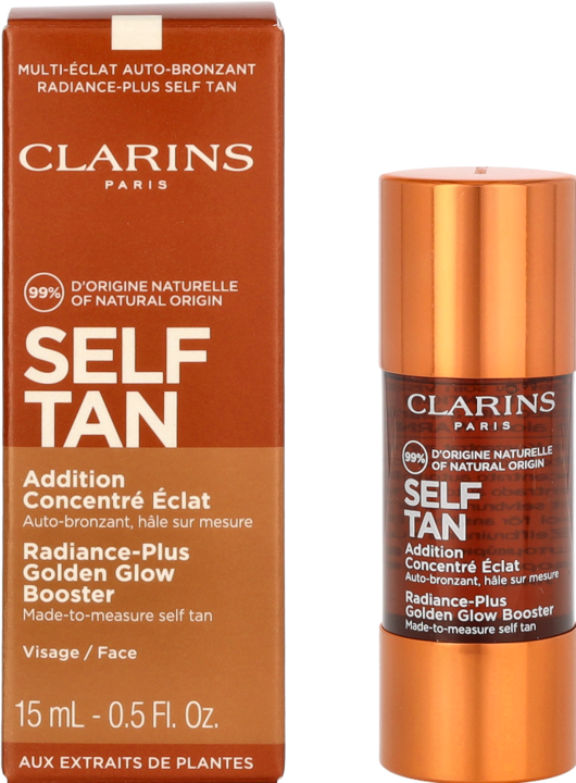 Actual product image Clarins Golden Glow Booster (Self tanning serum, 15 ml)