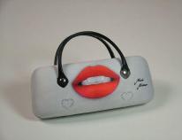 Produktbild Kögler Lippen Brillenetui Mario Moreno, 16x4x7cm