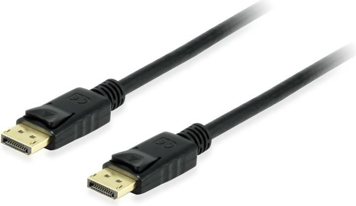 Produktbild equip DisplayPort 1.4 St/St 10m 8K/60Hz komp.HDCP schwarz (10 m, DisplayPort, 1.4)