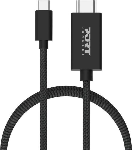 Image du produit Port Designs Alimentation USB GaN USB A + USB C 65W avec câbles (65 W, 2 ports)