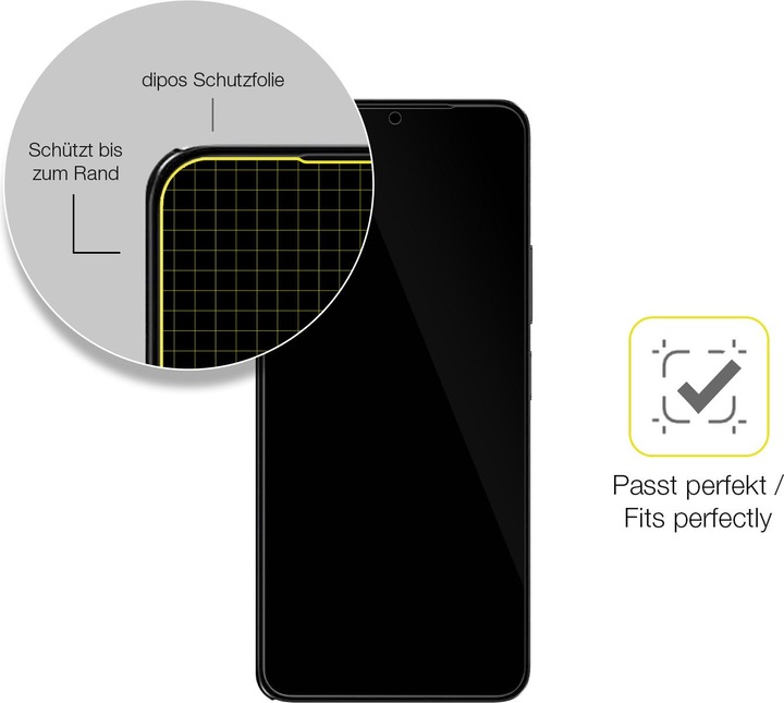 Produktbild Dipos 3D Full Cover Schutzfolie (1 Stück, Xiaomi Redmi A3)