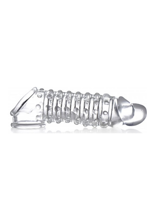 Actual product image Bijoux Indiscrets 1.5 Inch Penis Enhancer Sleeve